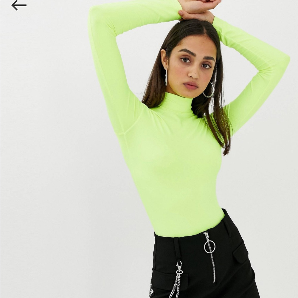 Neon Yellow Bodysuit
